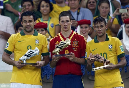 Chùm ảnh: Brazil ngất ngây trong men say chiến thắng - 10 Brazil đã lên ngôi vô địch Confed Cup một cách xứng đáng