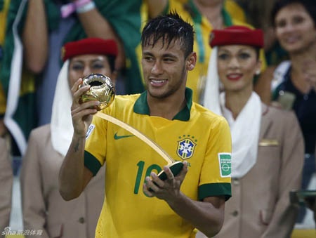 Chùm ảnh: Brazil ngất ngây trong men say chiến thắng - 9 Brazil đã lên ngôi vô địch Confed Cup một cách xứng đáng