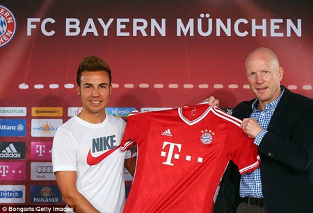 Mario Gotze làm bẽ mặt Bayern Munich ngay trong ngày ra mắt - 1 Mario Gotze và sự cố đáng tiếc trong ngày ra mắt Bayern Munich
