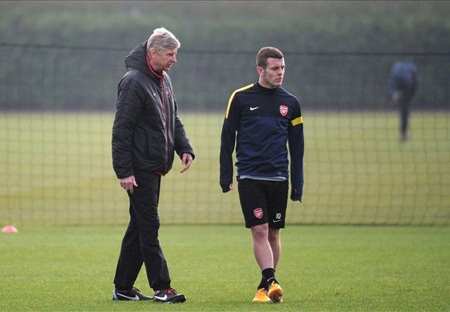 Jack Wilshere dọa rời Arsenal nếu Wenger ra đi - 1 Jack Wilshere rất muốn Wenger ở lại Emirates