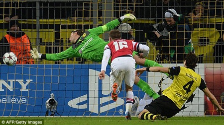 Ramsey lại trở thành người hùng của “Pháo thủ”