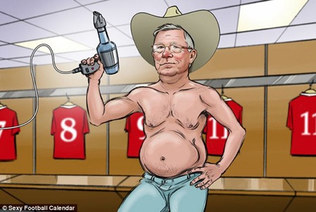 Trông Sir Alex như “lão nông” đầy phong độ