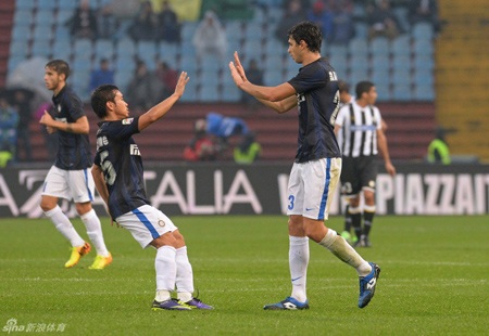 Inter Milan dễ dàng khuất phục Udinese tại Fruilli - 1 Inter dễ dàng khuất phục Udinese