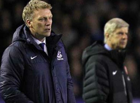 David Moyes liệu đủ sức đối đầu với Wenger