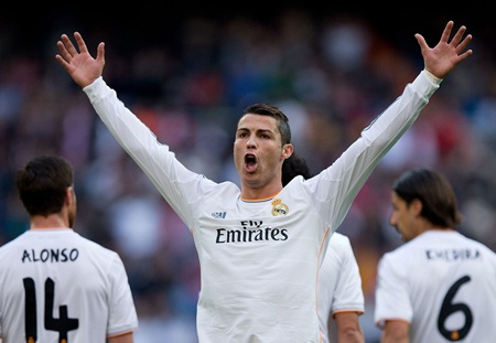 Top 100 cầu thủ xuất sắc nhất: Messi cúi đầu trước Ronaldo - 1 C.Ronaldo đã được vinh danh ở giải thưởng của tờ Four Four Two