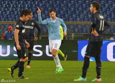Kaka giúp Milan đại thắng, Inter chịu thất bại đau đớn - 3 Inter tiếp tục gây thất vọng với thất bại trước Lazio