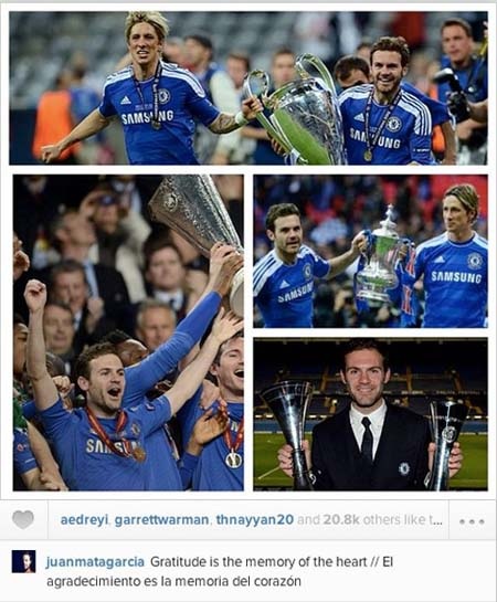 Juan Mata gửi tâm thư “đẫm nước mắt” cho CĐV Chelsea - 2 Những khoảnh khắc đẹp nhất của Mata ở Chelsea