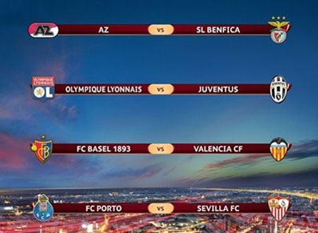 Kết quả bốc thăm Europa League
