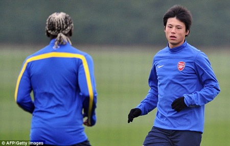 Wenger “đãng trí” ở trận gặp Bayern Munich - 1 Ryo Miyaichi không đủ điền kiện thi đấu ở Champions League