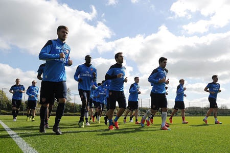 Arsenal lâm vào giai đoạn khủng hoảng lực lượng - 1 Arsenal phải
đối diện với bài toán lực lượng trước trận đấu với West Ham