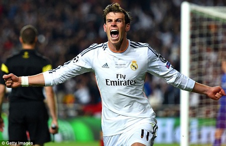 Tottenham vớ bẫm vì chức vô địch của Real Madrid - 1 Gareth
Bale, Modric mang về 20 triệu bảng cho Tottenham