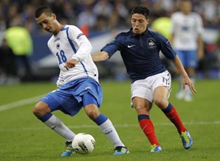 Pháp công bố danh sách dự World Cup: Nasri vắng mặt - 1 Nasri sẽ vắng mặt ở World Cup 2014