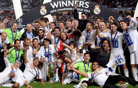 Real Madrid kiếm được 57,5 triệu euro với chức vô địch Champions League