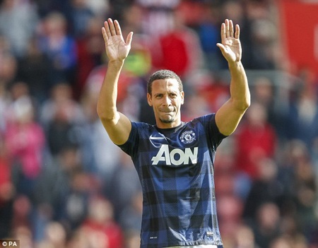 Rio Ferdinand chính thức chia tay MU sau 12 năm gắn bó - 1 Rio Ferdinand chính thức chia tay MU sau 12 năm gắn bó