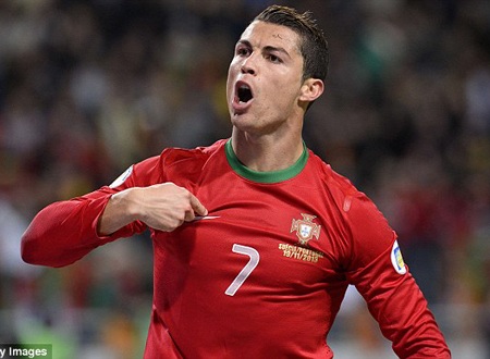 Bồ Đào Nha, Hà Lan, Italia chốt danh sách dự World Cup - 1 C.Ronaldo là niềm hy vọng số 1 của Bồ Đào Nha