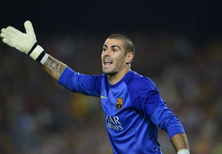 Valdes gửi tâm thư đẫm nước mắt chia tay Barcelona - 1 Valdes vừa nói lời chia tay Barcelona