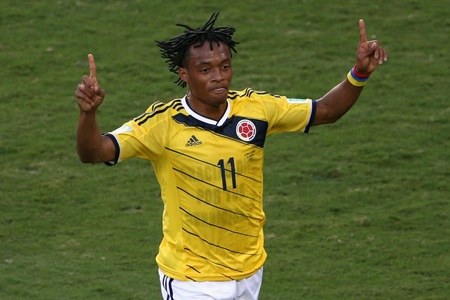 Cuadrado đang được Barcelona liên hệ sau màn trình diễn chói sáng ở World Cup