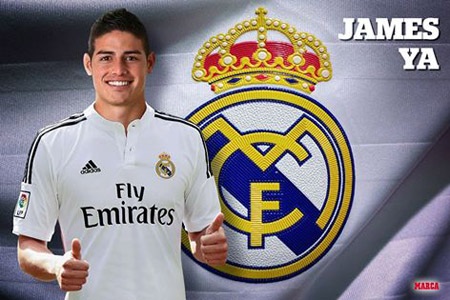 Real Madrid hoang phí khi chi 80 triệu euro cho James Rodriguez? - 3 James
Rodriguez sẽ là “con gà đẻ trứng vàɮg” của Real?