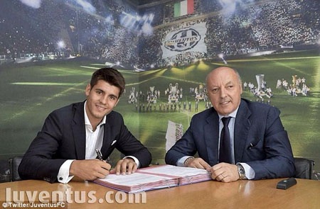 Chi 20 triệu euro, Juventus chính thức sở hữu Morata - 1 Juventus chính thức sở hữu Morata