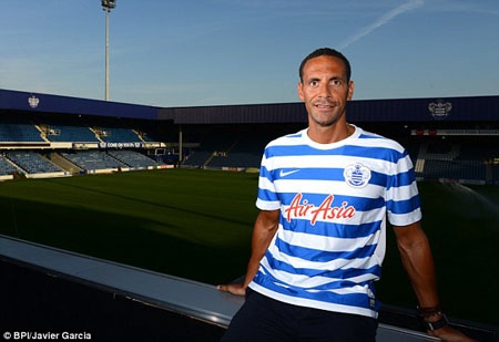 Rio Ferdinand chính thức tìm được bến đỗ mới - 1 Rio Ferdinand chính thức tới QPR