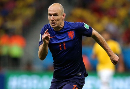 Đội hình tiêu biểu của World Cup 2014 - 2 Robben đã
trải qua kỳ World Cup thành công