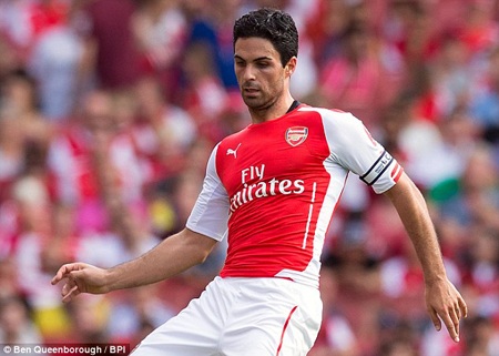 Arsenal chọn Mikel Arteta làm đội trưởng - 1 Mikel Arteta sẽ tiếp quản
băng thủ quân của Arsenal