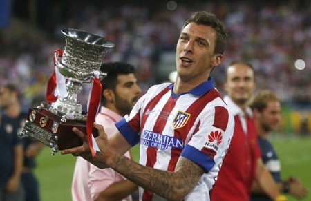 Niềm vui của
người hùng Mandzukic