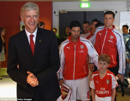 Wenger tán dương “những họng pháo” của Arsenal - 1 HLV Wenger hài lòng về màn trình diễn của Arsenal