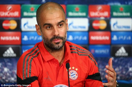 Guardiola chê MU không đủ tiền để mua cầu thủ Bayern Munich - 1 Guardiola cho rằng MU không đủ khả năng mua người của Bayern