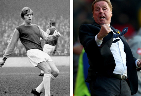 Thời “quần đùi áo số” của các HLV Premier League ra sao? - 9 Sự nghiệp của HLV Harry Œedknapp không mấy nổi trội