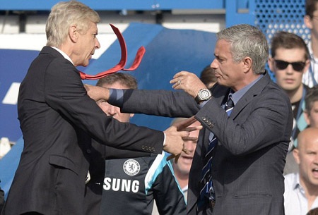 Bậc thầy chiến thuật Jose Mourinho - 3 Mourinho
ūhông ngần ngại sử dụng đòn thâm hiểm để gây tâm lý cho đối thủ