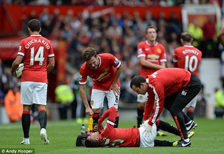 Chấn thương góp phần khiến MU chưa đạt được phong độ tốt