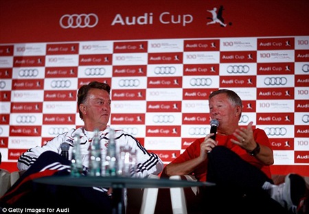 Sir Alex có
mối quan hệ tốt với Van Gaal