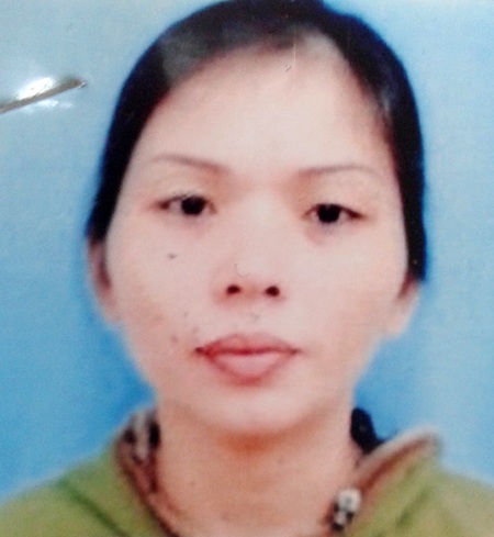 Hình ảnh Nguyễn Thị Thảo lưu trữ trong hồ sơ của cơ quan công an.