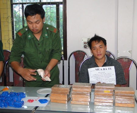 Lính đánh án ma túy mang quân hàm xanh - 3 Tang vật thu được trong một chuyên án ma túy.