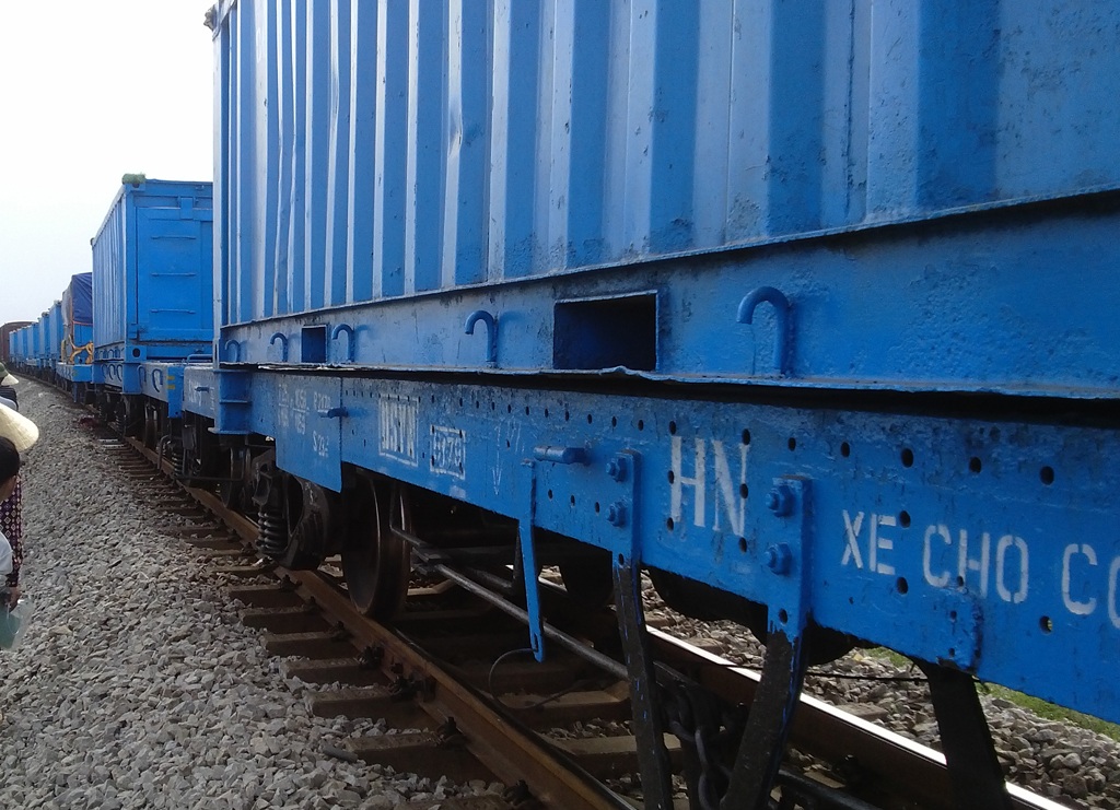 Hiện trường vụ tai nạn.