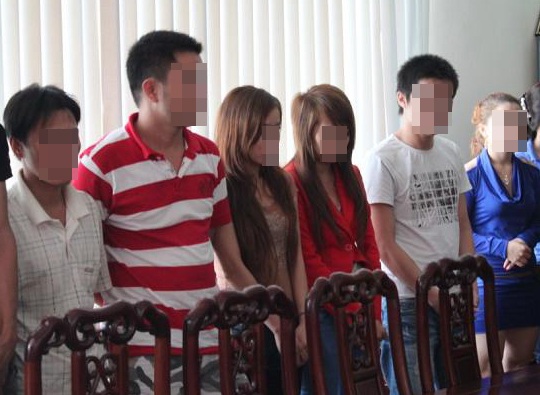 Các đối tượng bị bắt giữ khi sử dụng thuốc lắc trong vũ trường hầu hết còn rất trẻ.