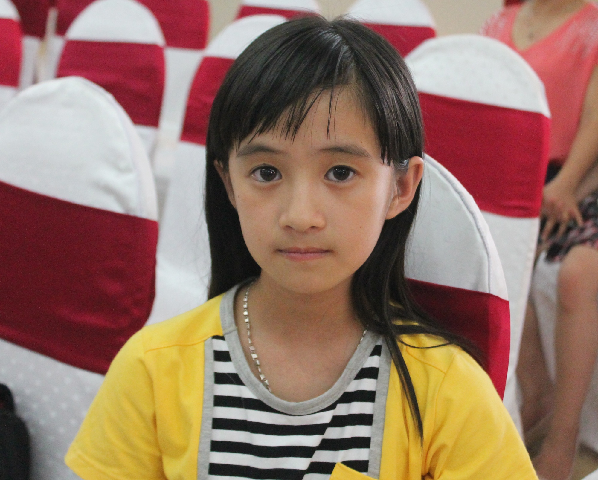 Mã Hồng Vân - bông hoa nhỏ của núi rừng xứ Nghệ - 1 Em Mã Hồng Vân tại Đại hội Cháu ngoan Bác Hồ tỉnh Nghệ An năm 2015.