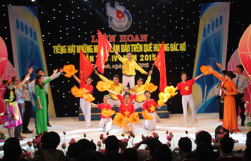 Tiết mục dàn dựng công phu của Đài PT-TH Nghệ An.