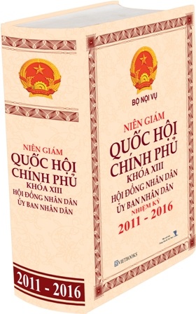 Xuất bản Niên giám quốc hội, chính phủ khóa XIII và HĐND, UBND nhiệm kỳ 2011 - 2016 - 1
