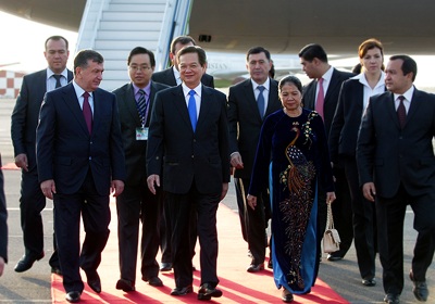 Thủ tướng Nguyễn Tấn Dũng thăm chính thức Uzbekistan  - 1