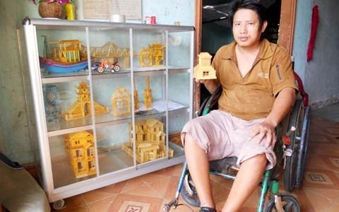 Gặp người ‘xây’ lăng Bác bằng tăm tre  - 3