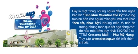 Đêm Valentine Thế kỷ 2012… “cháy vé” - 3 Đêm Valentine Thế kỷ 2012… “cháy vé” - 3