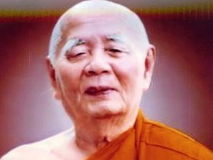 Trưởng lão Hòa thượng Thích Minh Châu. (Nguồn: TTXVN)