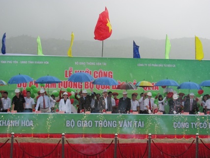 Công trình đèo Cả - một trong những công trình trọng điểm được mong đợi