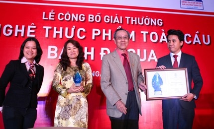 Bánh đa cua đoạt Giải thưởng công nghiệp thực phẩm toàn cầu
