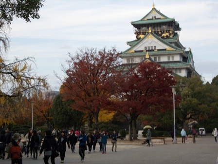Một thoáng Osaka những ngày cuối thu
