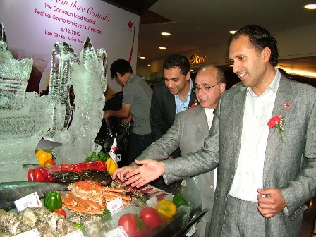 Tổng lãnh sự Canada giới thiệu các hải sản đặc sản của Canada