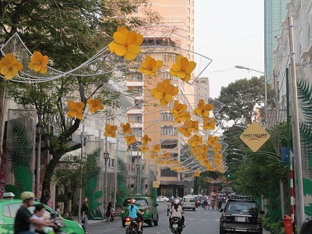 Mai vàng luôn là chủ đề chính của đất phương Nam