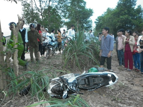 Hiện trường vụ tai nạn